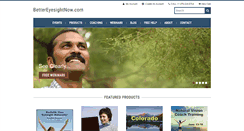 Desktop Screenshot of bettereyesightnow.com
